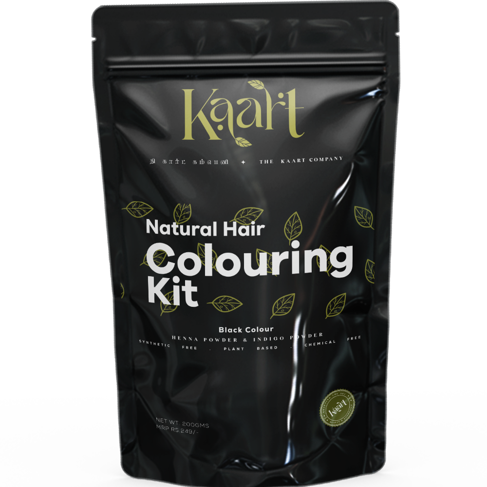 Natural Hair Colouring Kit (Black)